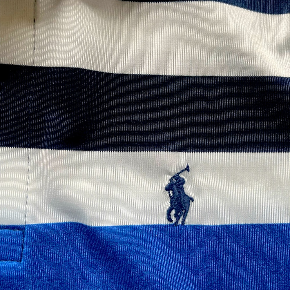 Polo Ralph Lauren. Boys S(8). French navy, white and cobalt blue. NEW WITH TAG